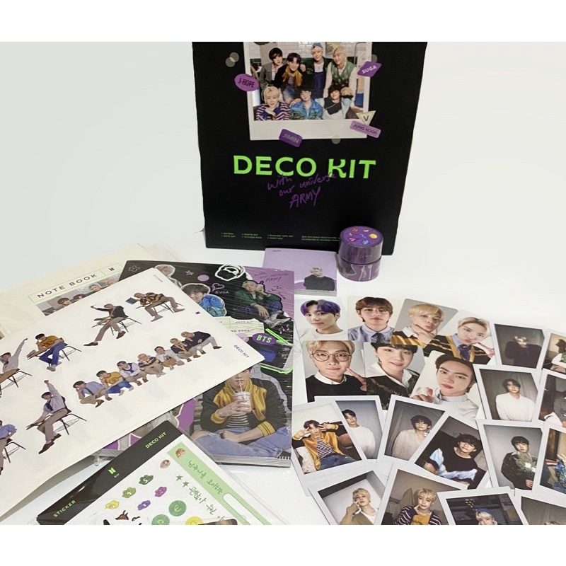 [READY STOCK] PHOTOCARD DECO KIT BTS SHARING JIMIN NAMJOON RM JUNGKOOK JK
