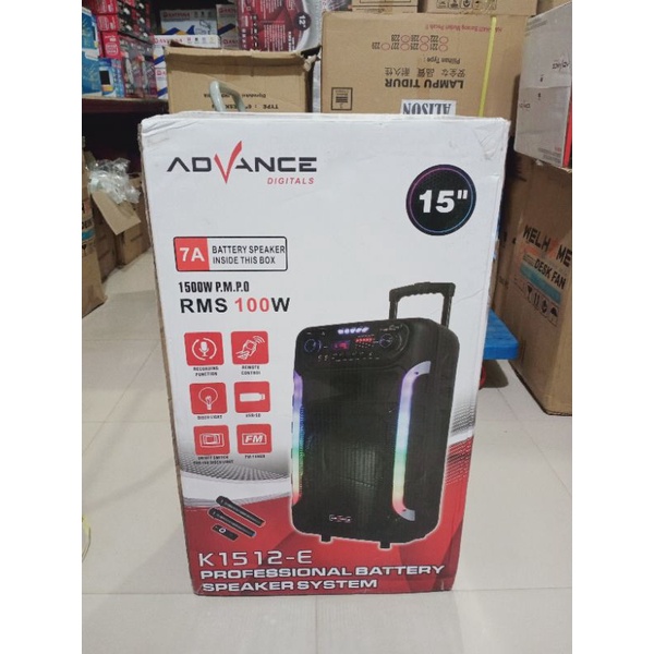 Speaker aktif/Amfli meting Advance K 1512E