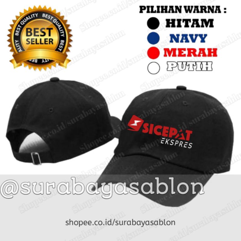 Topi Sicepat Ekspres Baseball - Topi Baseball Sicepat Ekspres