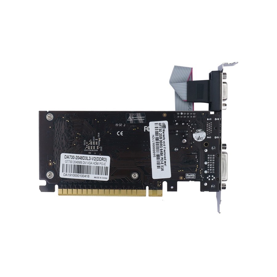 DA GT 730 2 GB DDR3 64 Bit Standard BUS