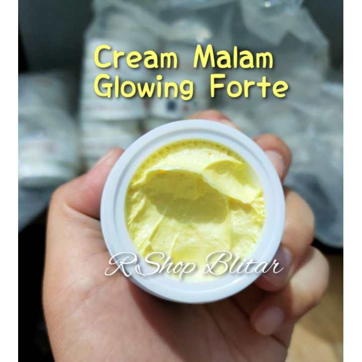 Cream malam glowing forte apotek pesona