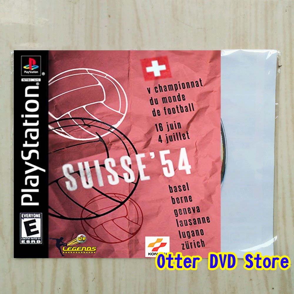 Kaset CD Game Ps1 Ps 1 Winning Eleven FIFA World Cup 1954 Switzerland