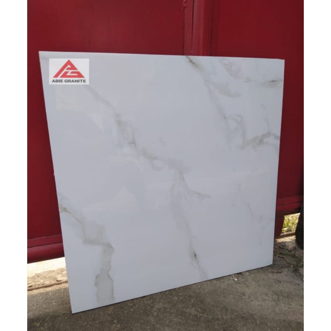 granit indogress putih motif marble 60x60 Florence calacatta