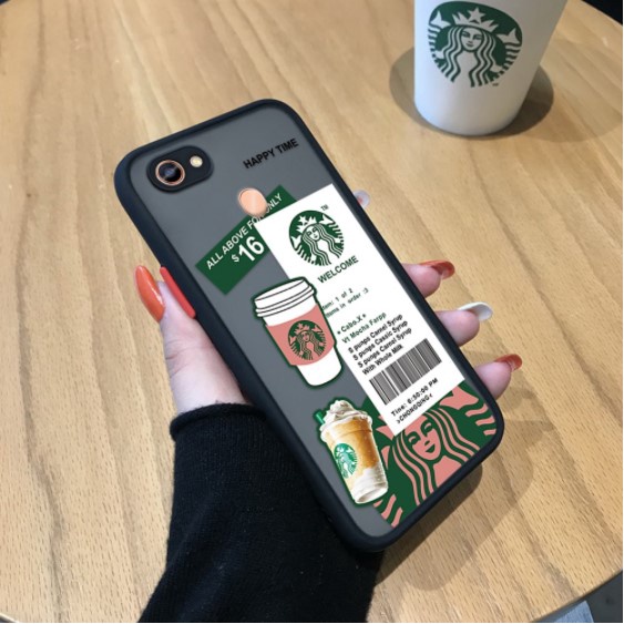 Case iPhone X Xs XR XS Max 11 11 Pro 11 Pro Max 12 12 Pro Max 13 13 Pro Max Casing Starbucks Hybrid dove candy pelindung kamera