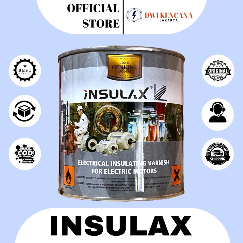 

[READY] INSULAX VARNISH / INSULAX VARNISH KAWAT DINAMO HIGH QUALITY / VERNIS KOMPONEN LISTRIK / VARNISH SIRLAK INSULAX ELECTRICAL INSULATING