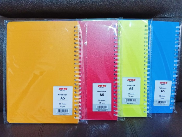 

Buku Agenda Bergaris Joyko NB-661 Colours 60 Lembar| Notebook Spiral A5