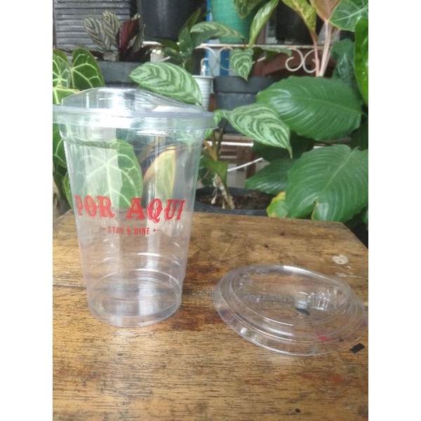 CUP PET 12oz, 14oz, 16oz plus Sablon Starindo