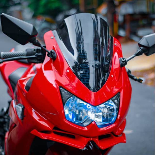 Visor ninja 250 karbu winsil ninja 250 ninbu whindshield ninbu visor ninja karbu