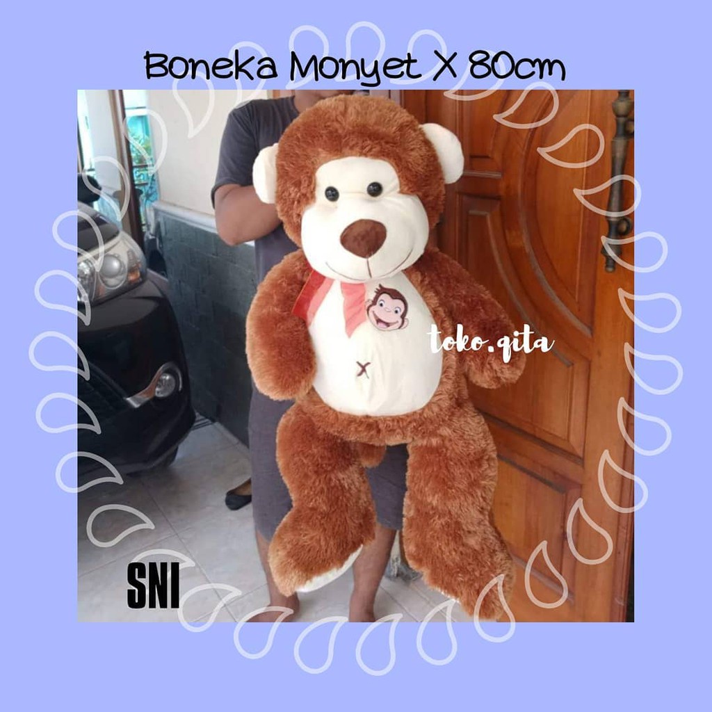 Boneka Monyet Monkey Jumbo /Boneka / Boneka Lucu / Boneka Monyet / Boneka Murah / Boneka Monkey