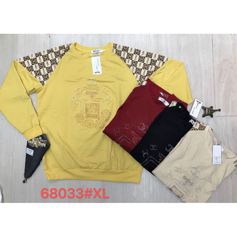 ATASAN KAOS WANITA ORIGINAL IMPORT CHANEL