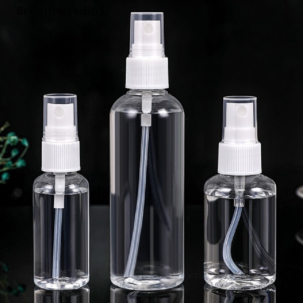 Botol Kontainer Transparan Portable 30 / 50 / 100ml Untuk Travel  Butikan Butik