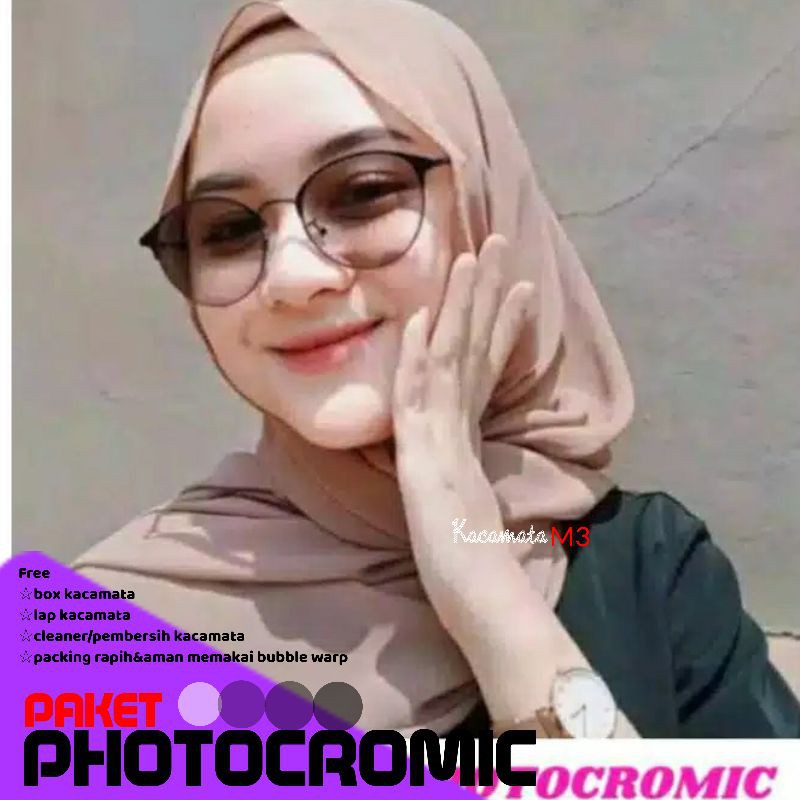 kacamata photocromic termurah kode1326 size 51□18-145 ada buat antiradiasi normal,minus,plus,cyl