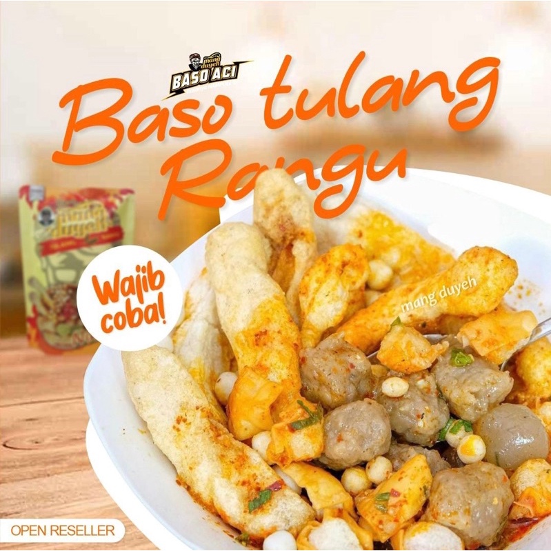 

Bakso/Baso Aci MANG DUYEH Instan | Snack Boci | FROZEN FOOD | Rasa Tulang Rangu