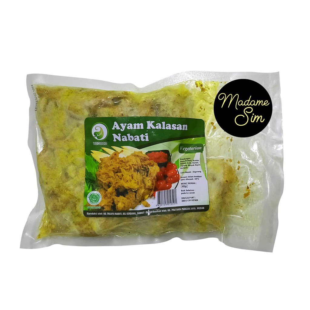 

AYAM KALASAN NABATI - VEGETARIAN (450 GR)