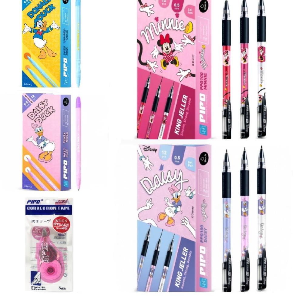 

nzu36 PAKET 71 isi 4 lusin pulpen dan 1 correctiontape !!