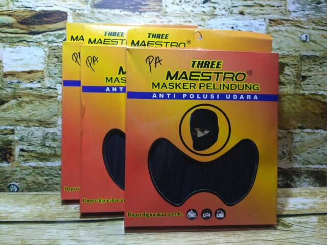 masker ninja THREE MAESTRO