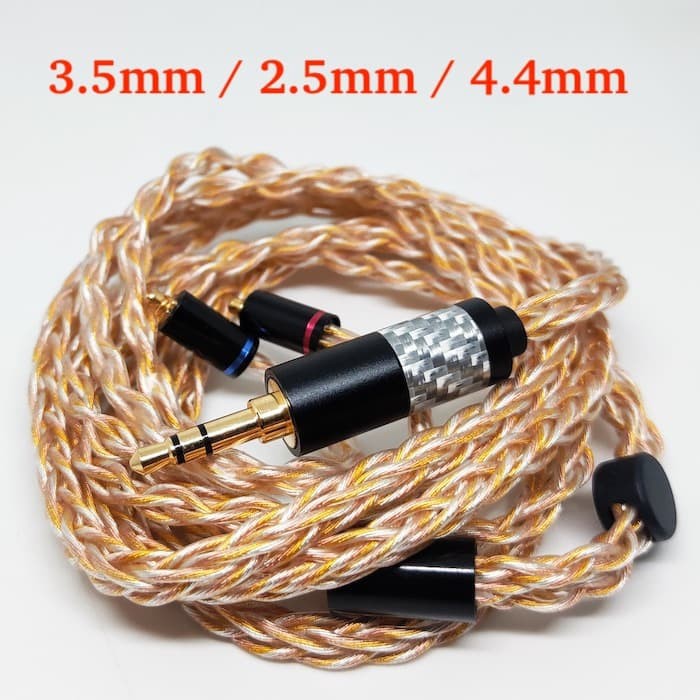 Unique Structure Hybrid High End MMCX Cable 3.5mm 2.5mm Balanced 4.4mm