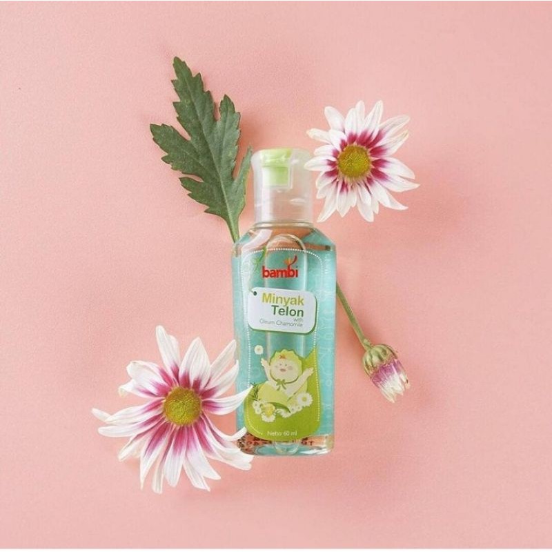 Bambi Minyak Telon 60ml/telon oil baby/minyak telon bayi