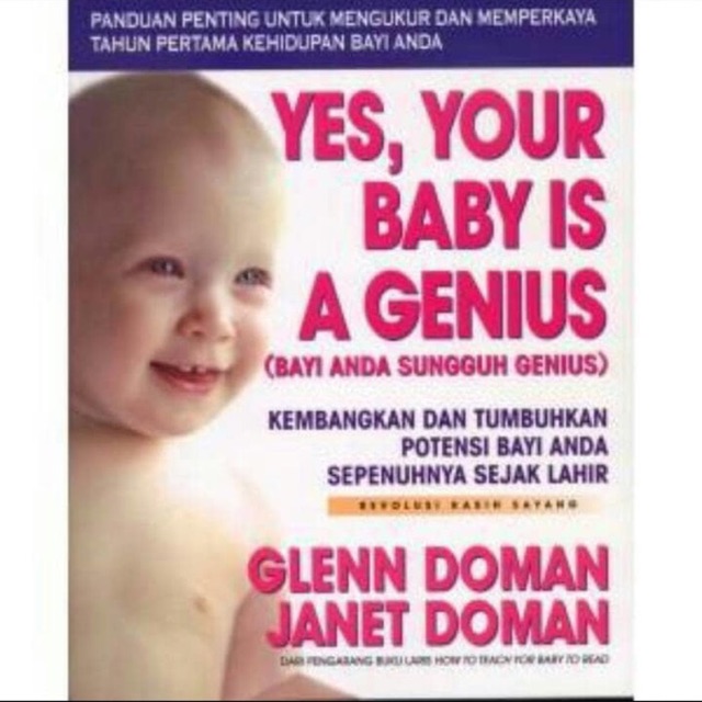 Yes your baby is a genius-glenn doman