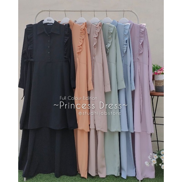 Princess Dress FULL COLOUR EDITION Ori by STUD Hijabstore