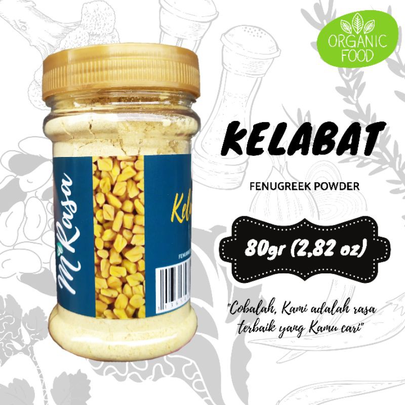 

Kelabat Bubuk | Fenugreek Powder 100% Organic