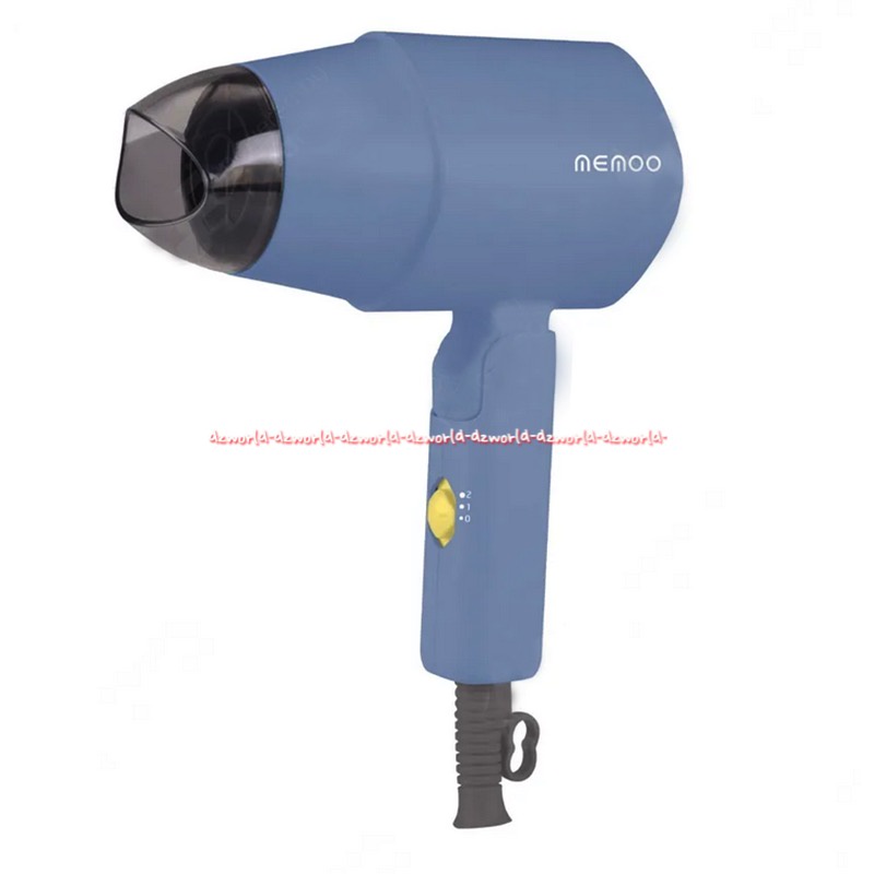 Memoo Hairdryer Portable Handle Gagang Bisa Dilipat Ditekuk Hair Memmo Memo Pengering Rambut