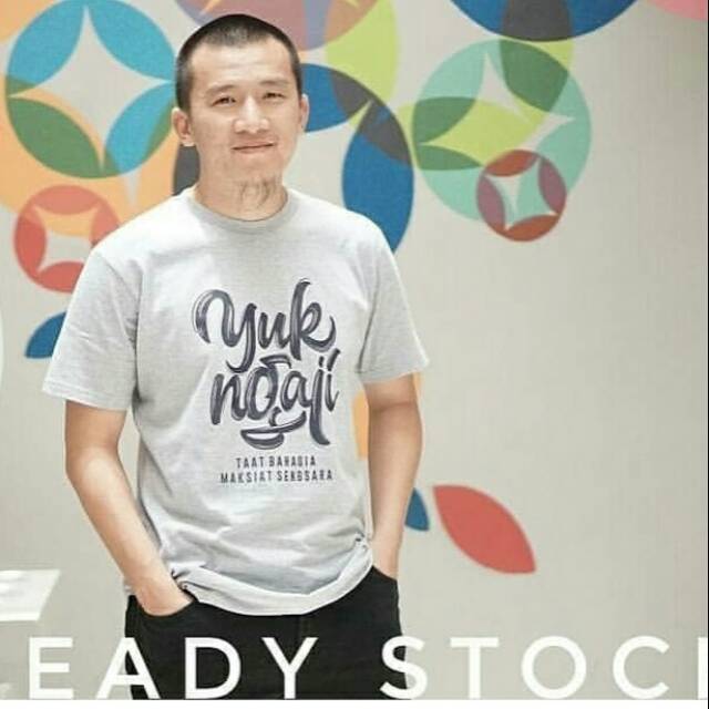 Kaos YukNgaji Official - Kaos Dakwah Yuk Ngaji Lengan Pendek