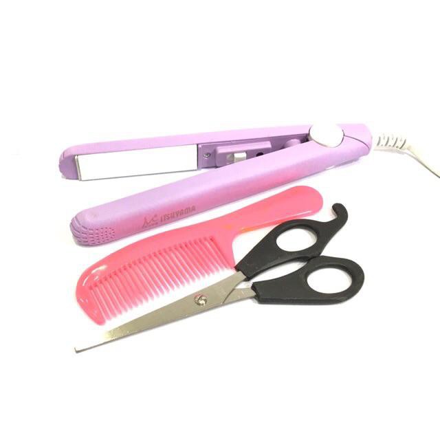 MITSUYAMA - CATOK RAMBUT MINI HAIR STRAIGHTENER MS-5009 PELURUS FREE GUNTING &amp; SISIR