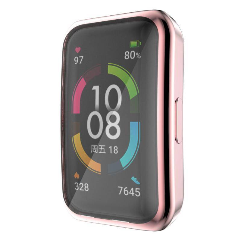 Soft Case Pelindung Layar Full Screen Untuk Huawei Honor Band 6 Pro Watch Fit Es Strap Band 6