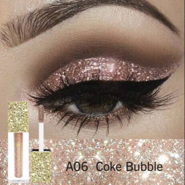 AIKIMUSE Eyeshadow Glitter Liquid - A06 COKE BUBBLE