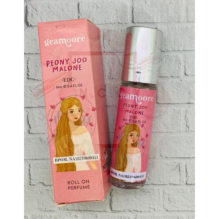 [BPOM] * NCC * Geamoore Parfum Bakarat Inspired Addicted Perfume Rool On Geammore Geamore Bakaratz-PEONY MALONE - 6 ml