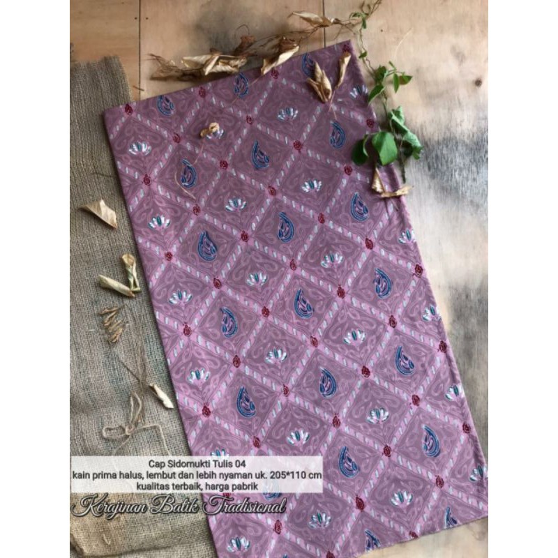 Kain Batik Cap Sidomukti Batik Tulis Exclusive