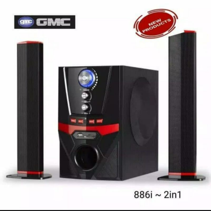 Speaker GMC 886i 2 in 1 / Speaker Multimedia