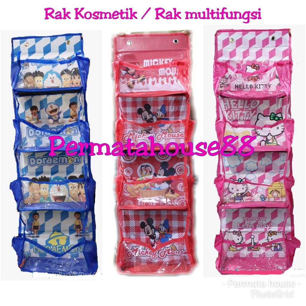 Rak Kosmetik / Rak Make up / Tempat Kosmetik / Rak Serbaguna