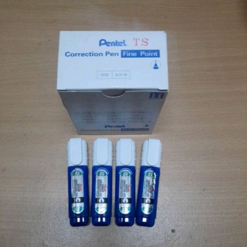 

Tip EX / Tipe X Correction Pen / Pulpen Pentel Gepeng ZL-31W Ecer (1pcs)