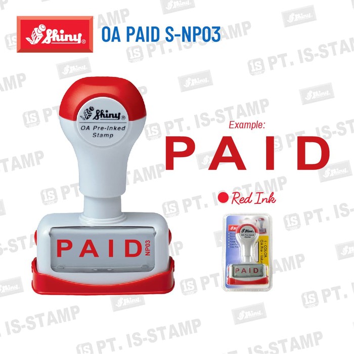 

Promo NP03 PAID Stempel Shiny Pre Inked Berkualitas