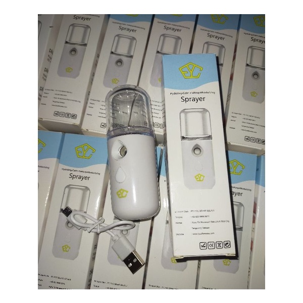 NANO SPRAY PERAWATAN WAJAH MINI / PELEMBAB WAJAH / DENGAN COLOKAN USB