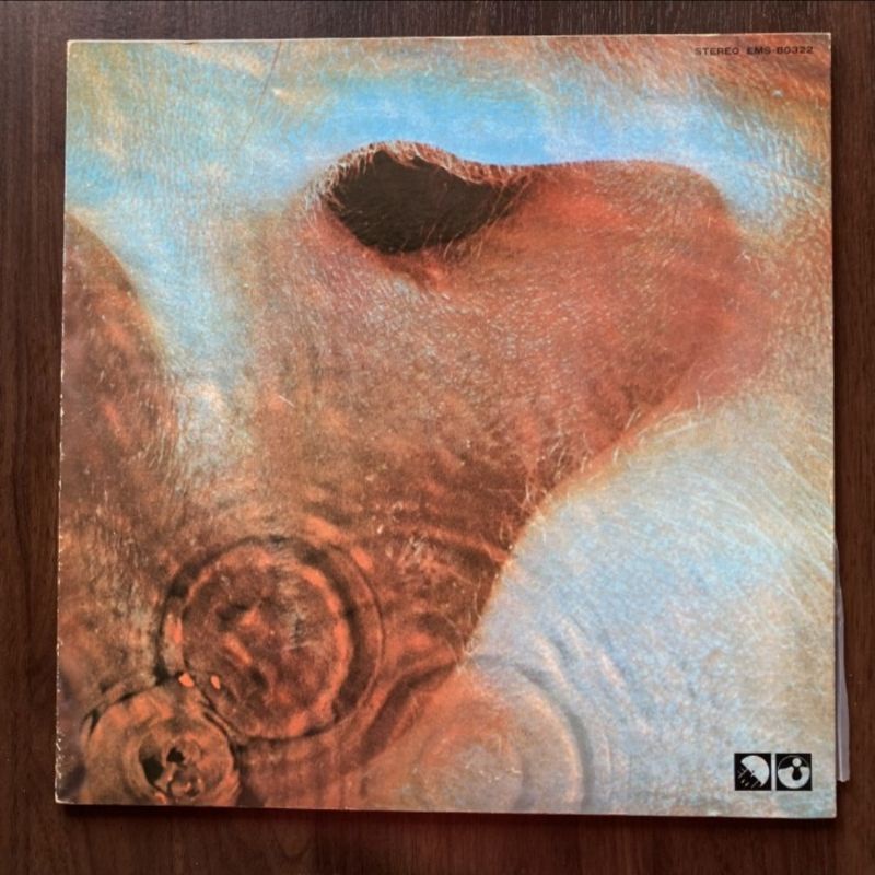Vinyl Pink Floyd - Meddle , Japan Press , Piringan Hitam LP Album