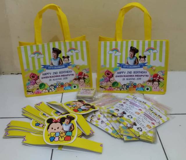Terlaris Paket Tas Ultah Anak Ulang Tahun 30 pcs goodie Bag Gratis Ongkir Shopee 11 11  Temurah-2