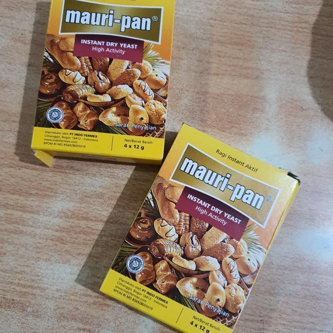 

Mauripan dry yeast 4 x 12 gr / Ragi instant