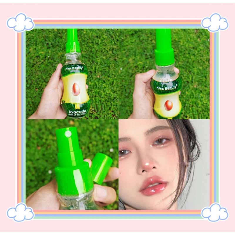 PROMO!!!MAKE UP FIX SPRAY AVOCADO KISS BEAUTY 2184