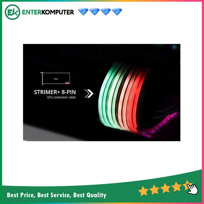 LIAN LI STRIMER PLUS V2 RGB 8 PIN PSU CABLE