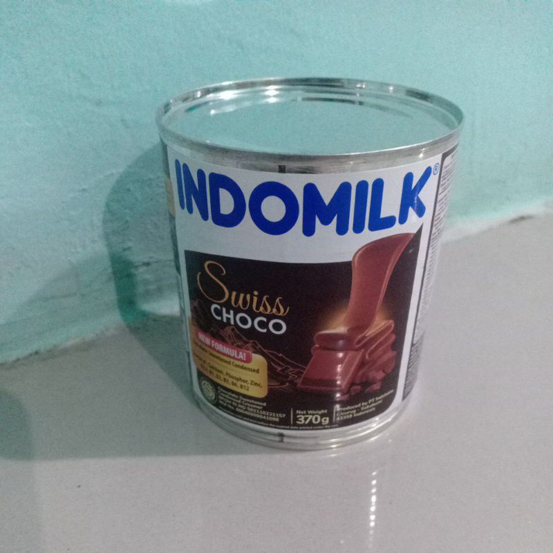 

indomilk kental manis kaleng Swiss choco