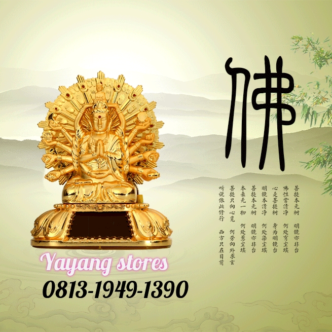 Mars_venus -  Patung Solar Buddha / Dewi Kwan Im Pho Sat Seribu Tangan Emas Guan Yin