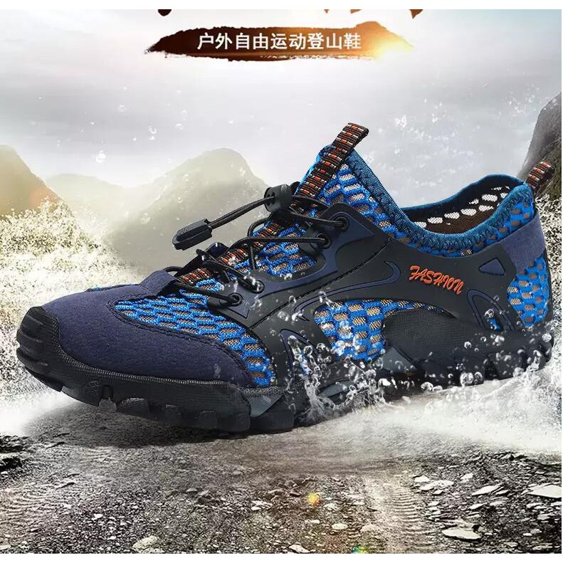 Sepatu Pria Wading Shoes Men Hiking Shoes Trekking Ukuran Sepatu Pria Wading Shoes Men Hiking Shoes Trekking Ukuran