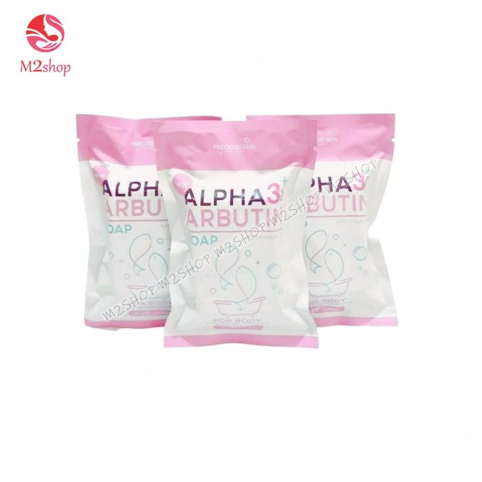 [AAS] ALPHA ARBUTIN 3+ PLUS Collagen Whitening Soap - Sabun Collagen Pemutih