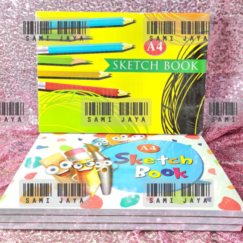 

Buku Sketch Book Sketchbook Kiky A4