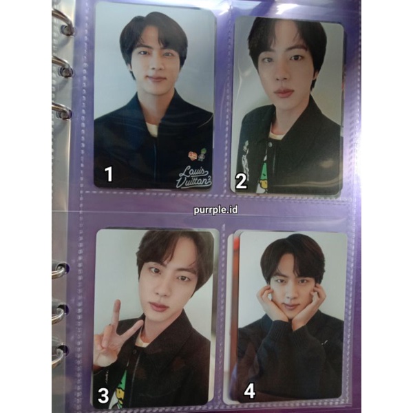 BTS Dicon 101 Photocard OFFICIAL PC Seokjin/jin