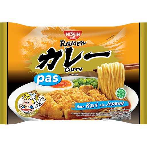 Jual Nissin Ramen Curry Rasa Kari Ala Jepang Gr Shopee Indonesia