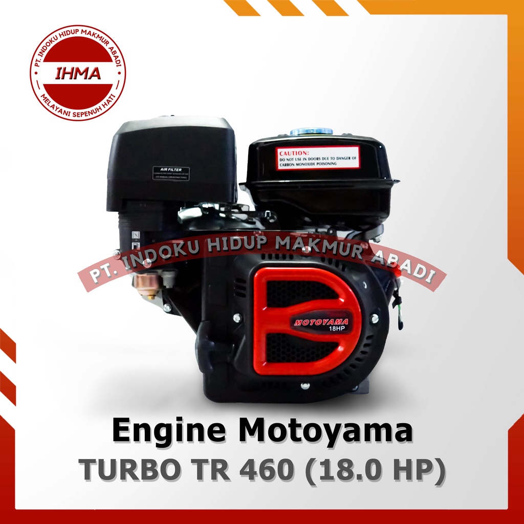 Gasoline Engine Motoyama Turbo TR 460 (18 HP) - Mesin Penggerak